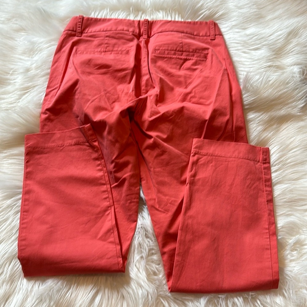 J. Crew Frankie Slim Chino Pants in Coral Pink - Picture 5 of 5